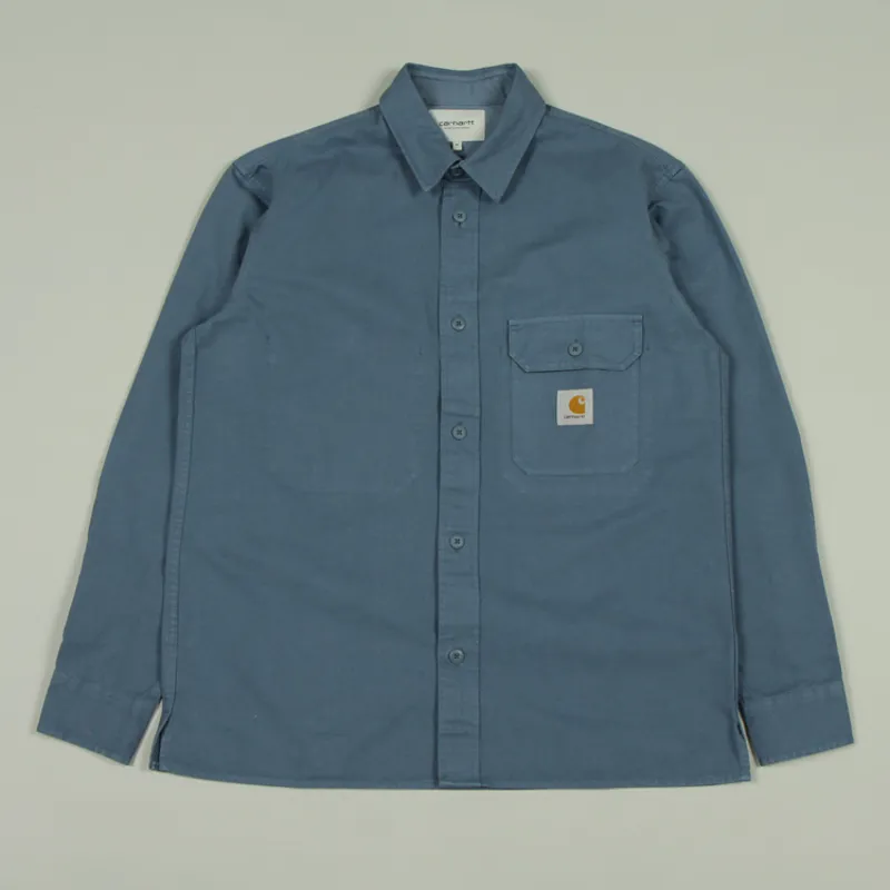 Carhartt WIP Reno Shirt Jac - Storm Blue 